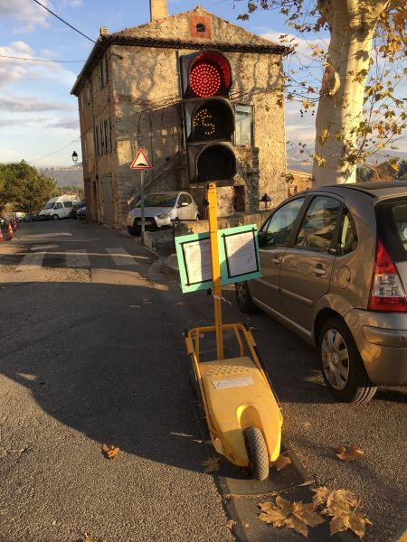 signalisation de circulation alternée