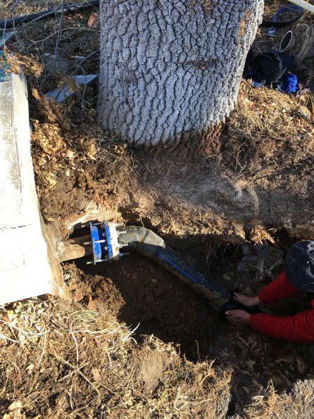 raccordement sur le réseau existant
