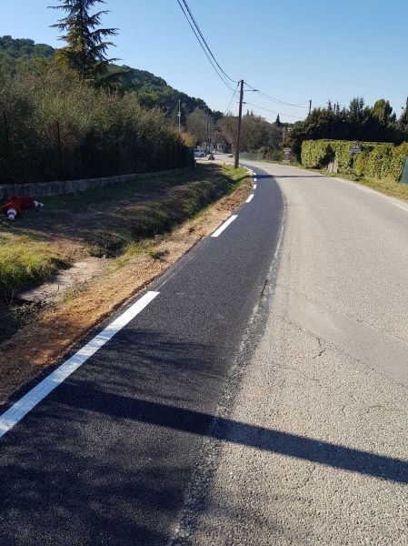 Rénovation partielle de chaussée sur Cabriès