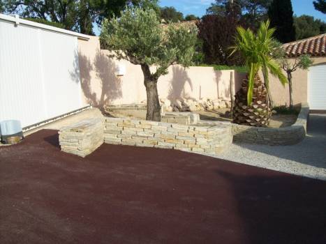 jardinière en pierres sèches