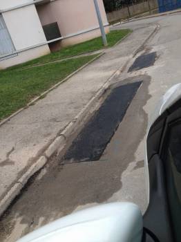 rebouchage des trous des enrobés