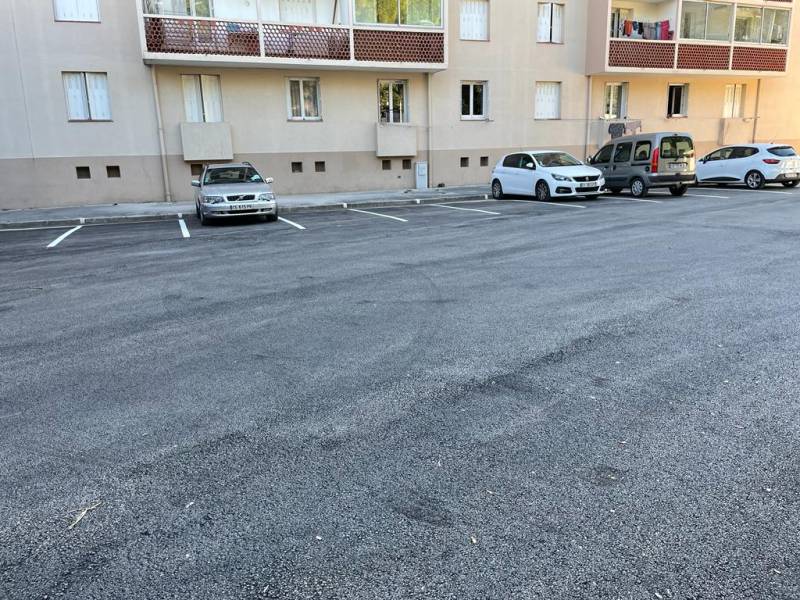 Réfection d'un parking d'une copropriété à Aubagne