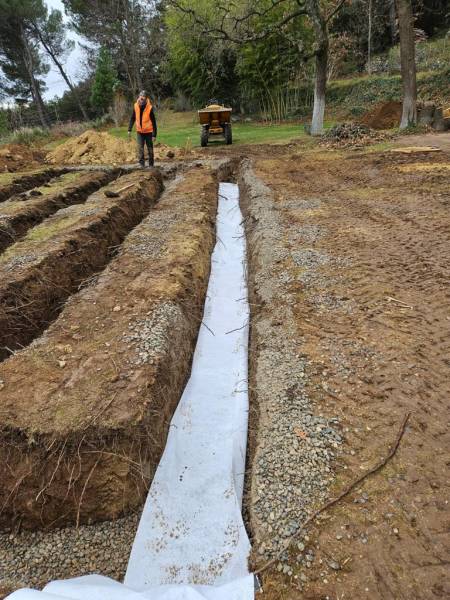 assainissement non collectif des eaux pluviales villa individuelle dans le 13