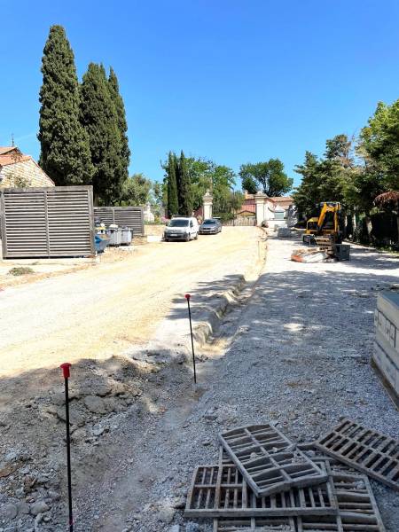 Réfection d'un parking en enrobé à Marseille 