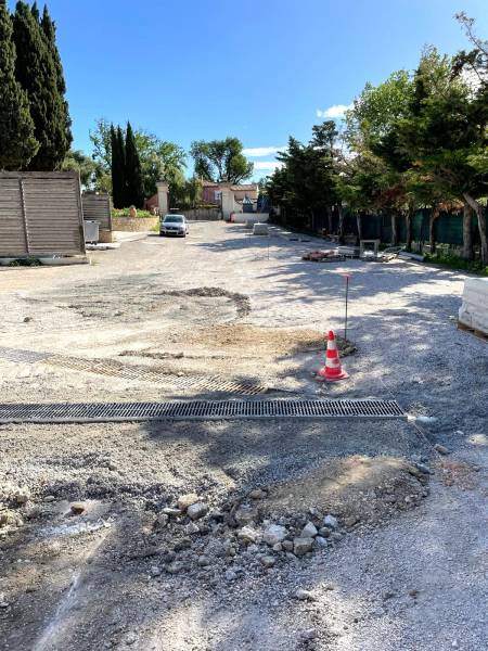 Réfections de routes en enrobé près de Septèmes-Les-Vallons