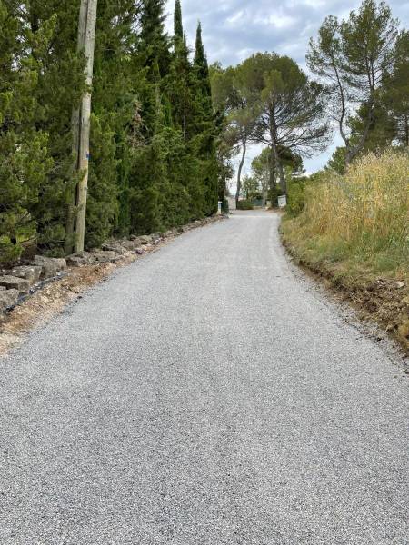 Route communale en bicouche par Réseau TP dans le 13