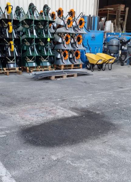 Réparation ciblée d'enrobé : faïençage et nids de poule