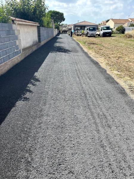 quel prix au m2 pour une allée d'entrée de villa en  bicouche dans les bouches du rhone