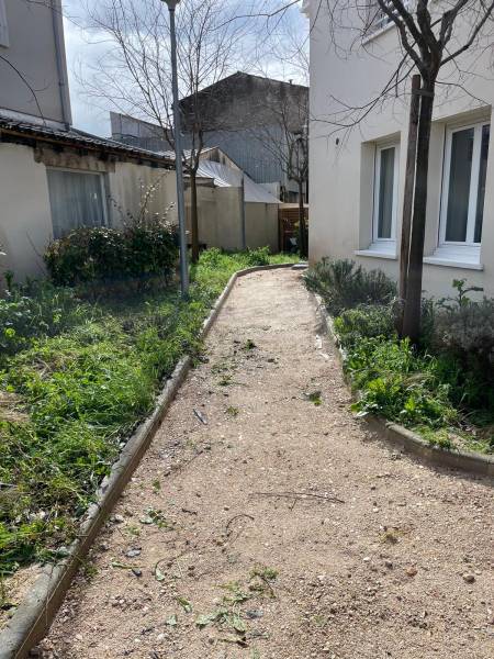 Béton poreux par Réseau TP à La Destrousse