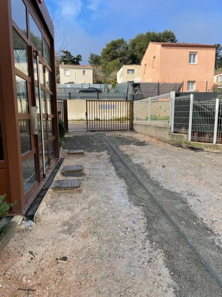 Béton drainant pour des allées piétonnes pour une copropriété