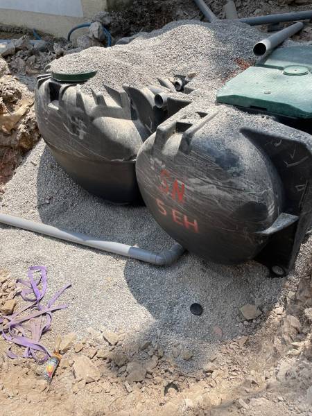 Fosse septique Bionut installée par Réseau TP