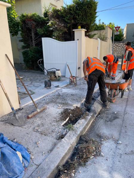 Travaux entrée charretière Marseille