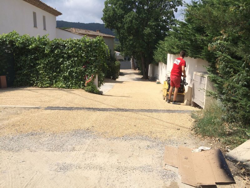 Compactage entre les couches de bicouche