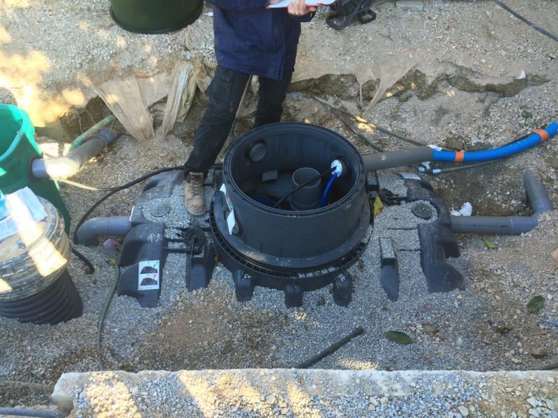 Regard fosse septique