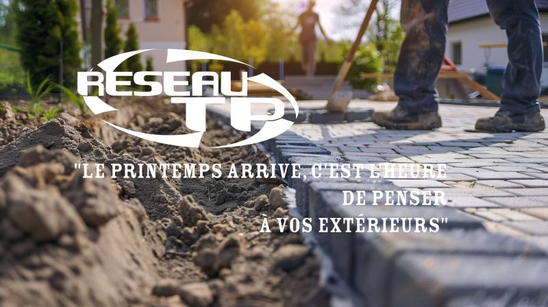 Travaux d'aménagements extérieurs dans le 13 par Réseau TP