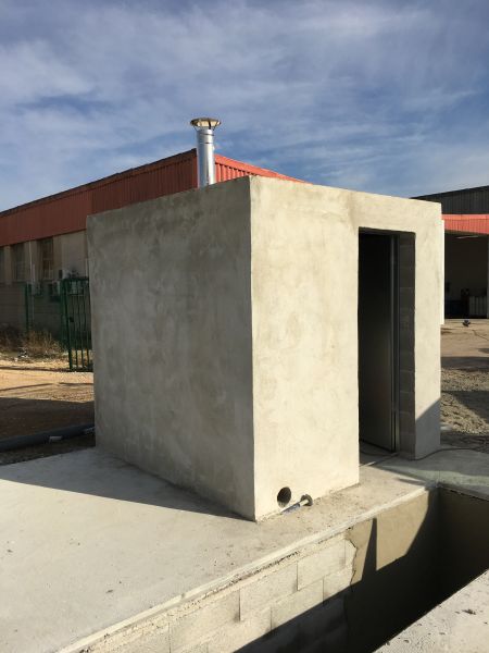 Réalisation d'un abris pour laveur haute vapeur dans les Bouches du Rhône