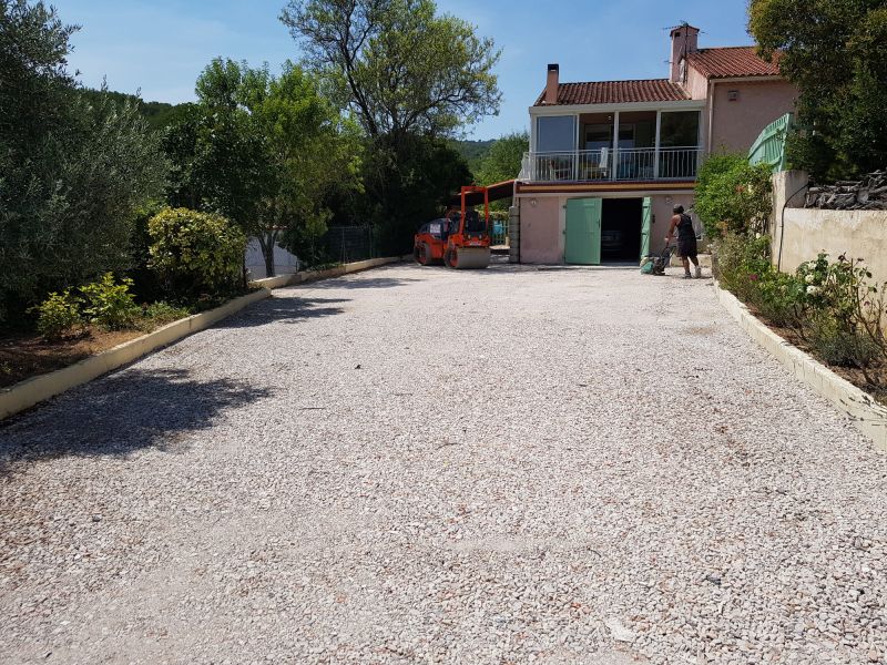 Compactage de la couche de forme avant application de l'enrobé