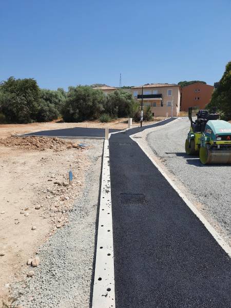 Viabilisation de plusieurs terrains dans un futur lotissement sur la commune d’Allauch
