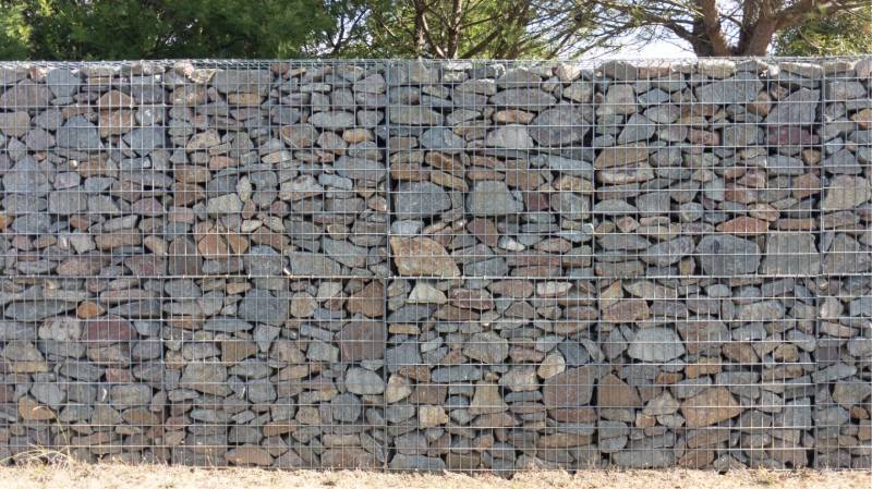 Entreprise pour pose de mur en gabions dans le 13
