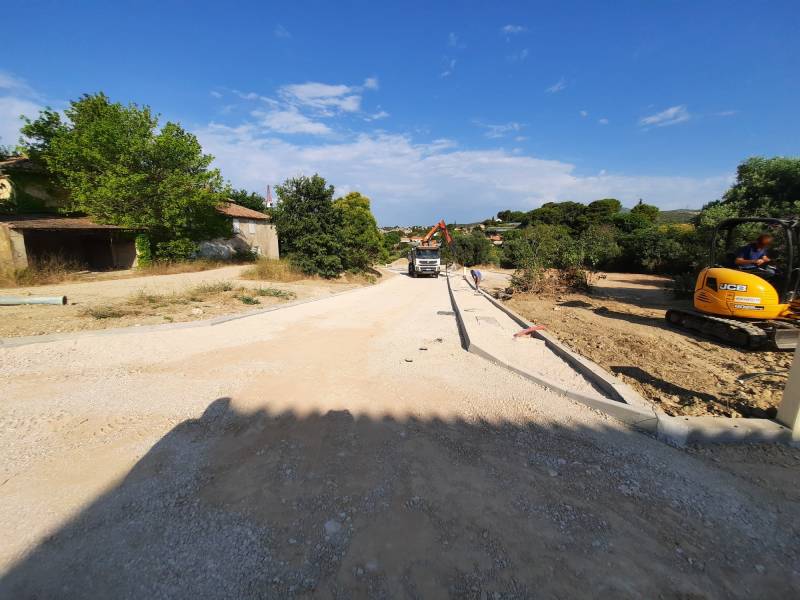 Viabilisation de plusieurs terrains dans un futur lotissement sur la commune d’Allauch