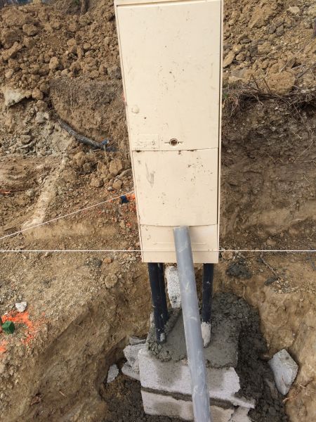 raccordement du compteur éléctrique