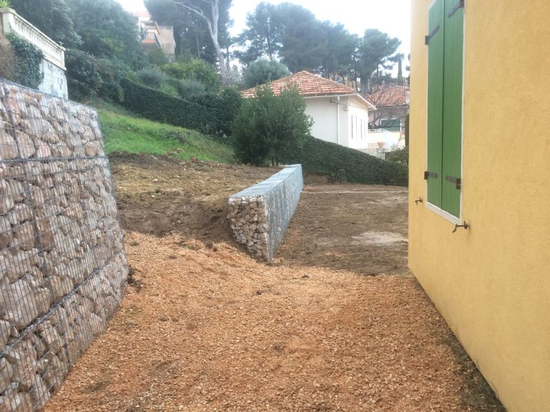 mur poids en gabion électro soudés