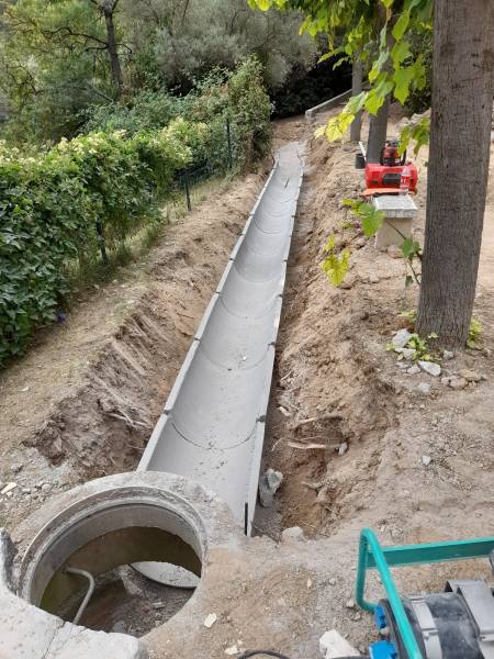 Réseau d'évacuation des eaux pluviales : Réfection dans une copropriété à Roquevaire