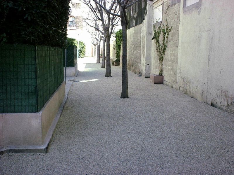 bicouche après fermeture de la tranchée